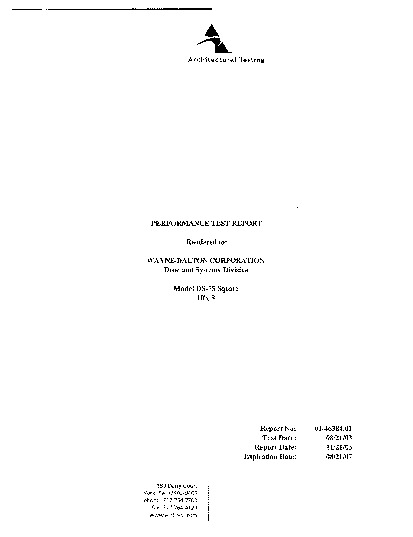 PR TECH DOCS FL1421 R5 TR ATI 01-46384-01