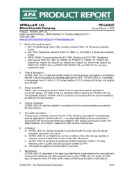 PR TECH DOCS FL1644 R8 AE 2020-03-01 APA PR-L266(F) BCC VERSA-LAM LVL