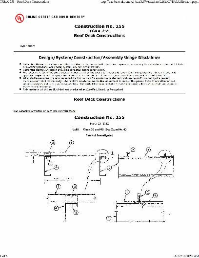 PR INSTL DOCS FL1747 R12 II CONSTRUCTION NO 255 MEDALLIONLOK