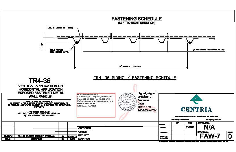 PR INSTL DOCS FL1754 R6 II TR4-36 INSTALLATION SS
