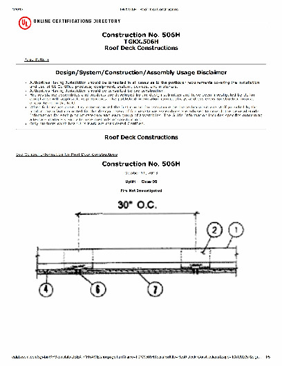 PR INSTL DOCS FL1832 R14 II CONSTRUCTION NO 506H MAXIMA .032 ALUMINUM