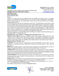PR CERTIFICATE FL242 R27 C CAC 20-0406.05