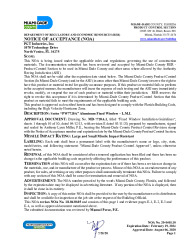 PR CERTIFICATE FL243 R23 C CAC 20-0401.10
