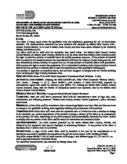 PR Instl Docs FL243 R23 II 20-0401.14