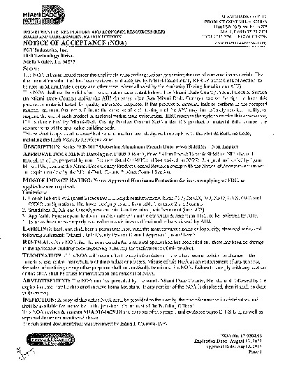 PR INSTL DOCS FL253 R19 II 17050402