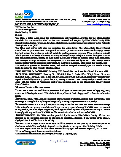 PR CERTIFICATE FL253 R21 C CAC 20-0427.06