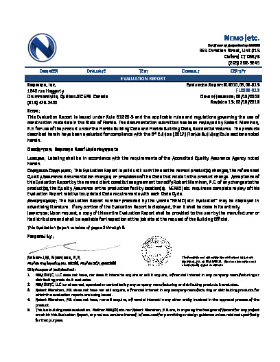 PR Instl Docs FL2569 R15 II 2019 02 FINAL ER SOPREMA CA UNDERLAYMENTS FL2569-R15