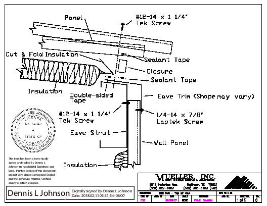 PR Instl Docs FL2807 R4 II PBR Roof Installation Details