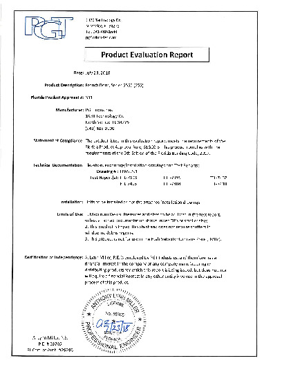 PR TECH DOCS FL331 R14 AE FD-5555 EVALUATION B