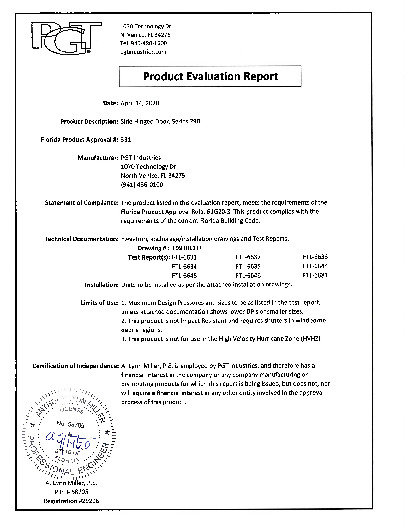 PR TECH DOCS FL331 R15 AE CD-290 EVALUATION C