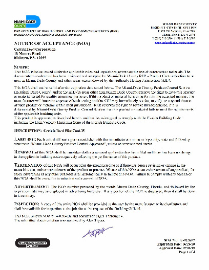 PR INSTL DOCS FL490 R9 II NOA 15022607