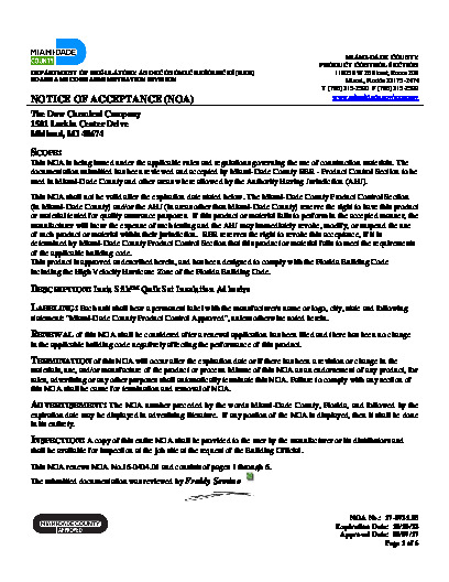PR CERTIFICATE FL720 R5 C CAC NOA 17072503
