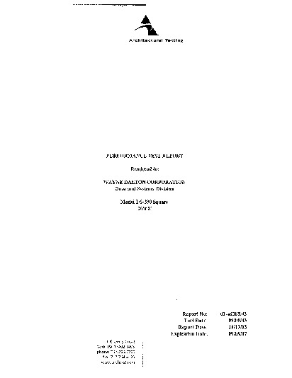 PR TECH DOCS FL1421 R6 TR ATI 01-46385-03