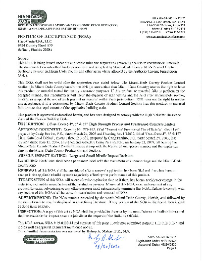 PR Instl Docs FL158 R13 II NOA 20-0630.15