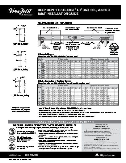 PR Instl Docs FL1630 R13 II TJ-9006 Deep Depth
