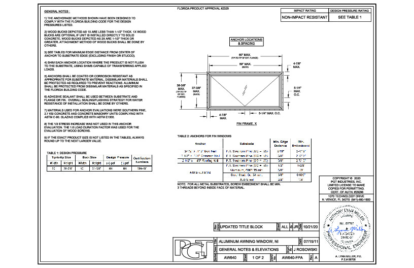PR Instl Docs FL2329 R13 II AW640 FPA - Rev A