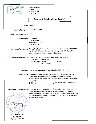 PR TECH DOCS FL2329 R14 AE AW5440 ENG EVAL 2021