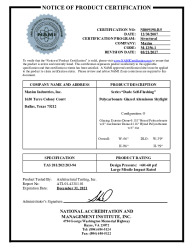 PR CERTIFICATE FL2418 R12 C CAC NI009198-R5 DSF