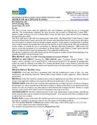 PR CERTIFICATE FL245 R14 C CAC 20-0402.01