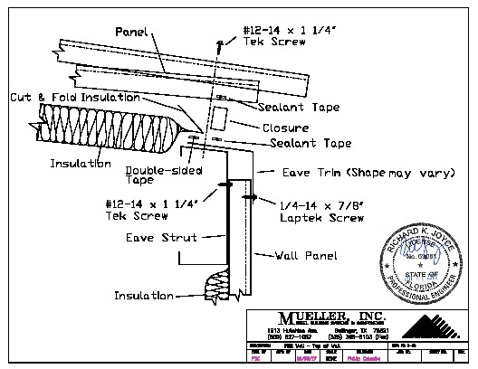 PR Instl Docs FL2807 R5 II PBR Roof Installation Details