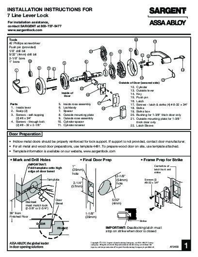 PR Instl Docs FL2998 R15 II FL2998 R9 - A7240D - 7 Line