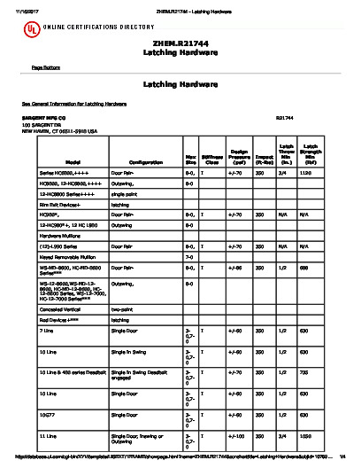 PR CERTIFICATE FL2998 R16 C CAC FL2998 R9 - ZHEM.R21744