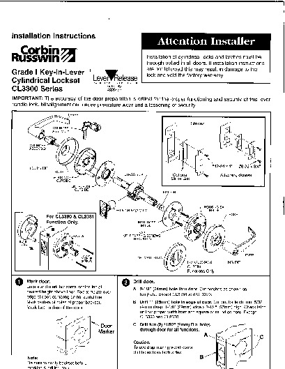 PR INSTL DOCS FL3067 R10 II FM533B-CL3300INSTINSTRUC