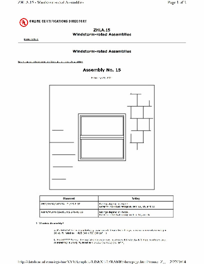 PR CERTIFICATE FL3298 R7 C CAC ZHLA 15