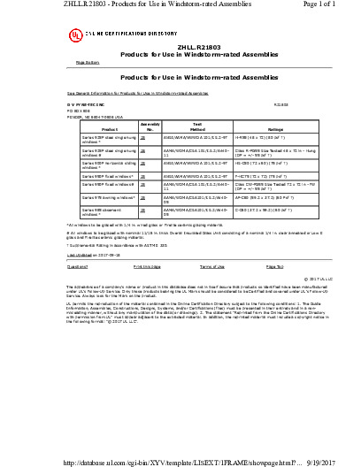 PR CERTIFICATE FL3299 R7 C CAC ZHLL.R21803