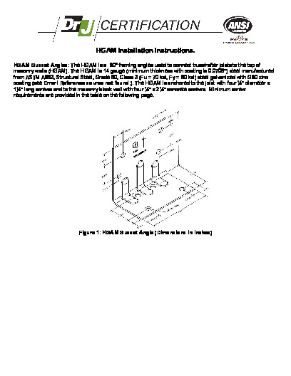 PR Instl Docs FL3557 R14 II 2019.09.12 HGAM Installation Instructions
