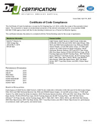 PR CERTIFICATE FL3557 R20 C CAC 210414 FL3557 0910-01.R19 COC