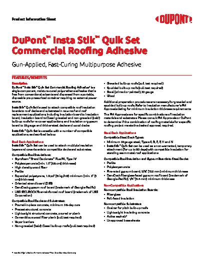 PR Instl Docs FL720 R7 II Dupont Installation Instructions