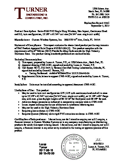 PR TECH DOCS FL4091 R8 AE EVALREPORT442C