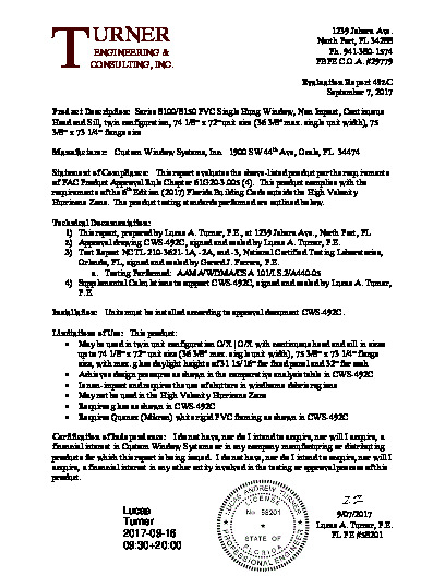 PR TECH DOCS FL4091 R8 AE EVALREPORT492C