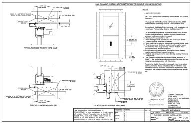 PR Instl Docs FL4571 R18 II FL4571-R17 Single Hung Flange 2020 FBC