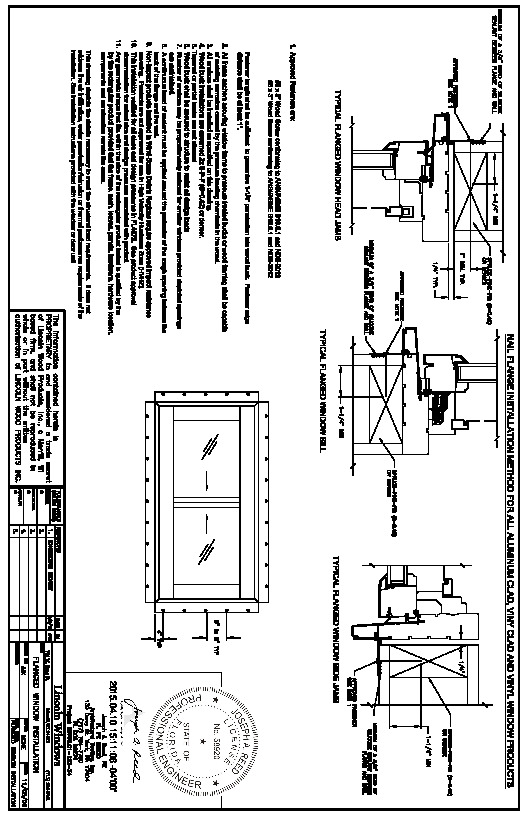 PR INSTL DOCS FL4572 R10 II FL4572 FLANGE PE 03APR15