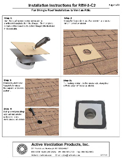 PR Instl Docs FL4763 R1 II RBV-3-C2 Installation Instructions