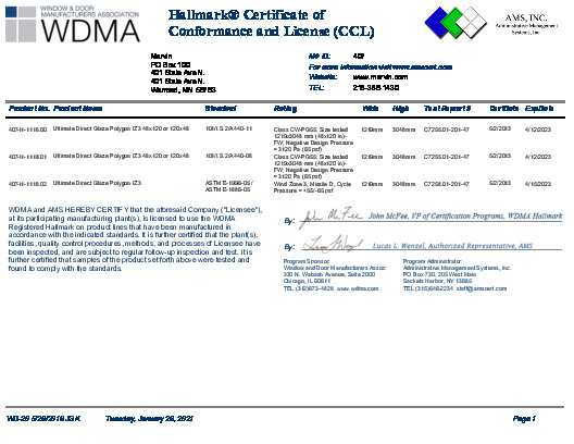 PR CERTIFICATE FL4781 R16 C CAC 1118.00.01.02
