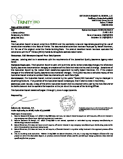 PR TECH DOCS FL4911 R12 AE 2017 09 FINAL ER GAF WTRPFG FL4911-R12