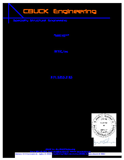 PR Instl Docs FL5215 R5 II 2 MAT40 EVALREPORT R5