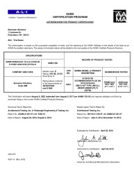PR CERTIFICATE FL5419 R19 C CAC 07-09-07-20 DH  IMPACT 37X76 R PG65