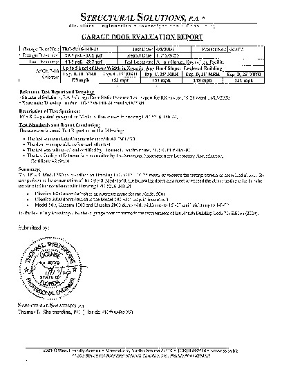 PR TECH DOCS FL5427 R7 AE IRC-5216-140-24 EVALUATION REPORT 7-16 FL