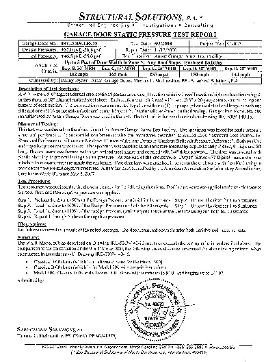 PR TECH DOCS FL5427 R7 AE IRC-5309-140-15 REPORT 7-16 FL
