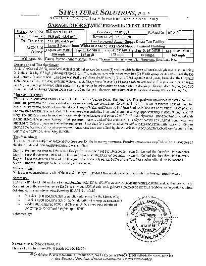 PR TECH DOCS FL5427 R7 AE IRC-5318-160-45 REPORT 7-16 FL
