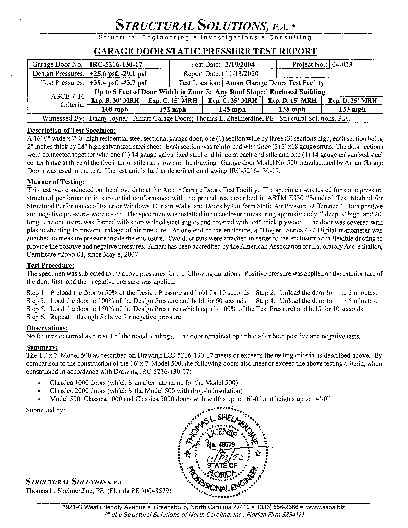 PR TECH DOCS FL5427 R8 AE IRC-5216-130-17 REPORT 7-16 FL