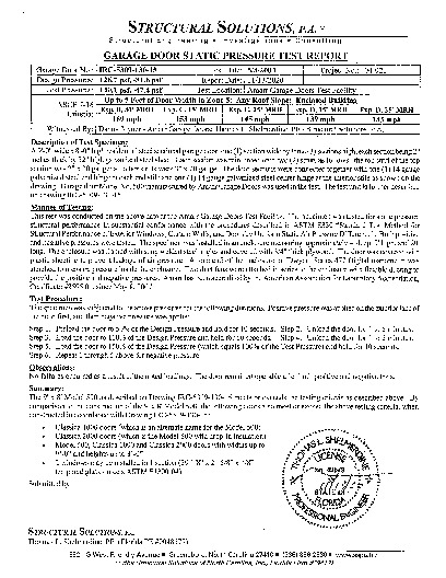 PR TECH DOCS FL5427 R8 AE IRC-5309-130-15 REPORT 7-16 FL