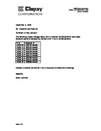 PR INSTL DOCS FL5678 R5 II DISCONTINUED