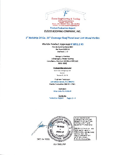 PR TECH DOCS FL5852 R5 AE EUSTIS 2