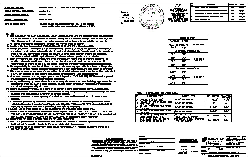 PR INSTL DOCS FL5979 R16 II IN0371-R6 SBP 11-11 2P-3P PD