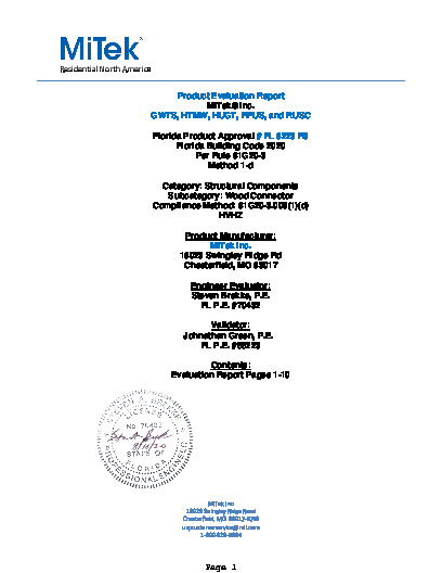 PR TECH DOCS FL6223 R5 AE FL6223 2020 FBC 20-0810 SIGNED SEALED